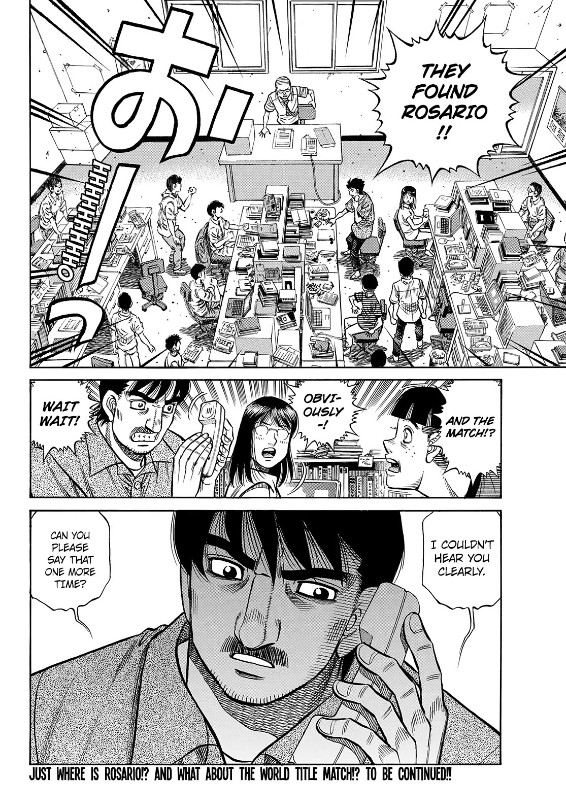 Hajime no Ippo Chapter 1445 page 20 - Chapter 1445: The Champion is Missing!