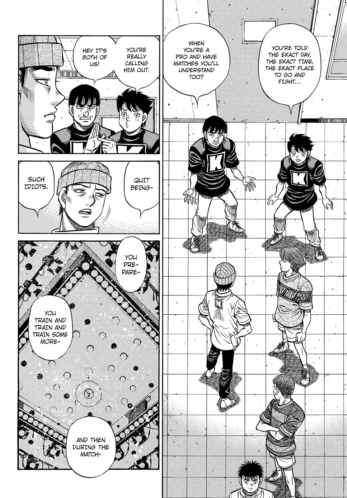 Hajime no Ippo Chapter 1445 page 3 - Chapter 1445: The Champion is Missing!