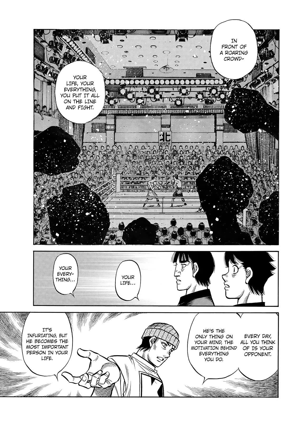 Hajime no Ippo Chapter 1445 page 4 - Chapter 1445: The Champion is Missing!