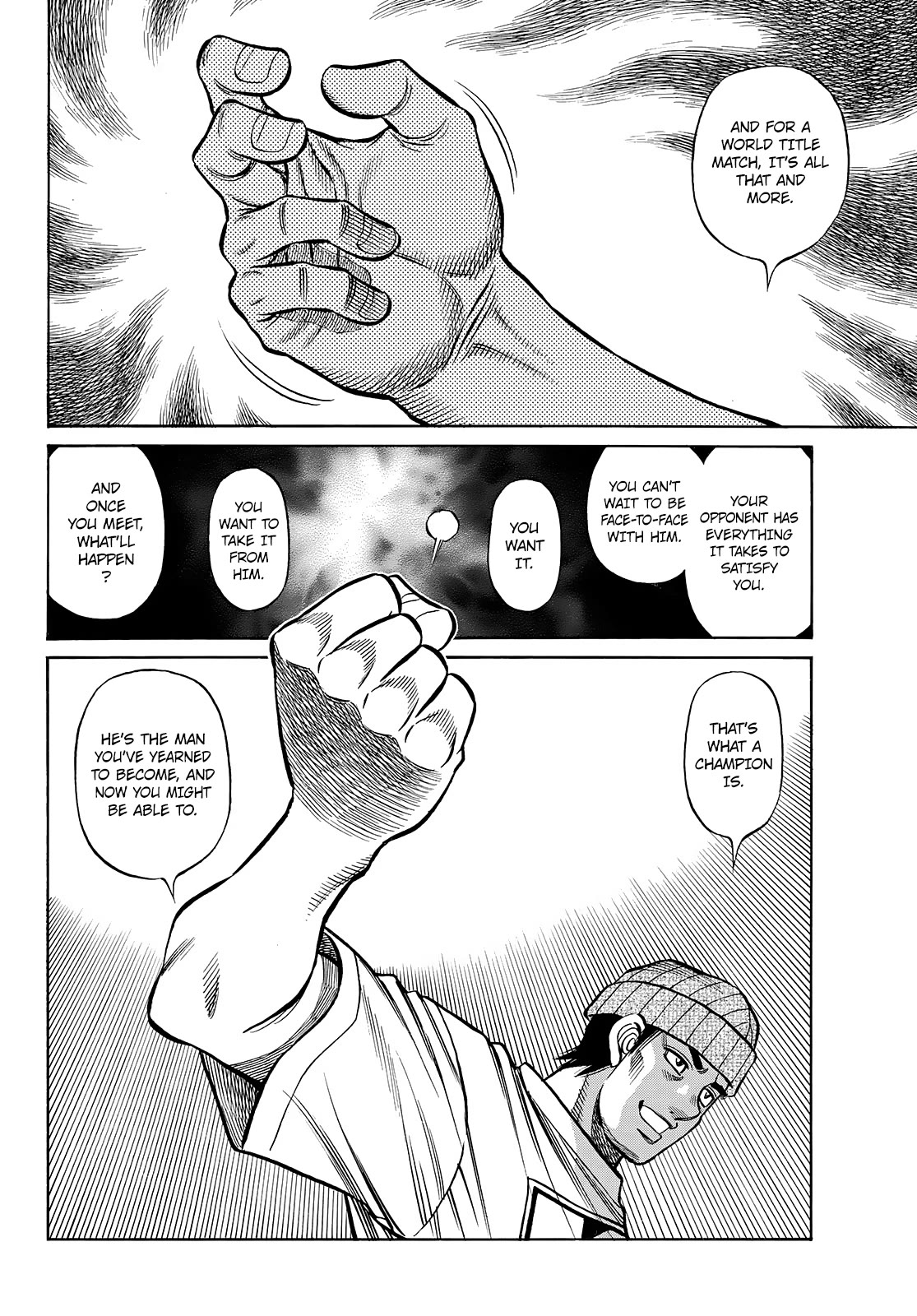 Hajime no Ippo Chapter 1445 page 5 - Chapter 1445: The Champion is Missing!