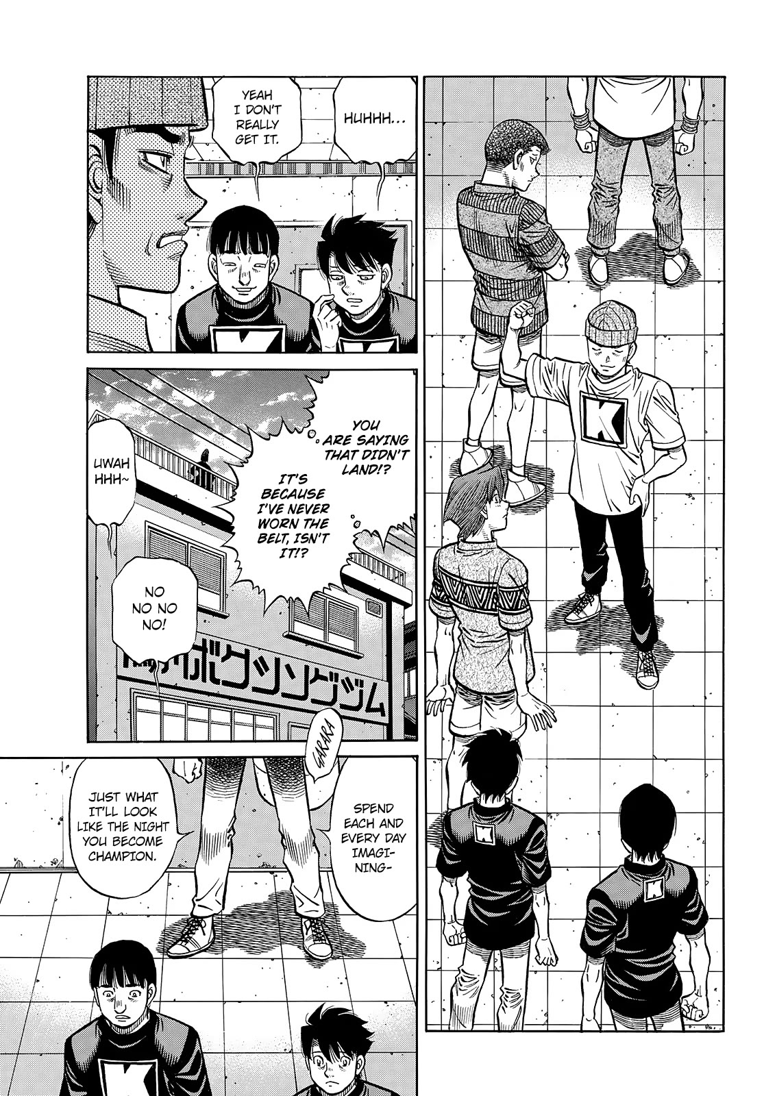 Hajime no Ippo Chapter 1445 page 6 - Chapter 1445: The Champion is Missing!