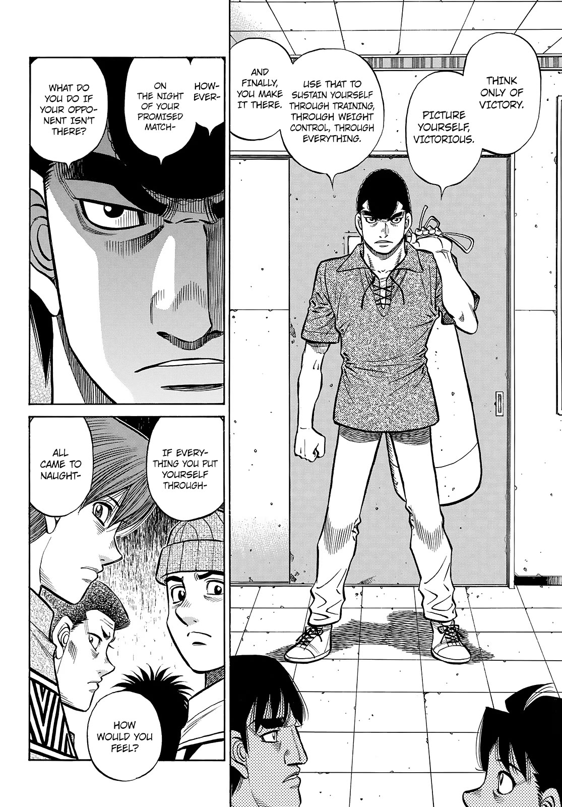 Hajime no Ippo Chapter 1445 page 7 - Chapter 1445: The Champion is Missing!