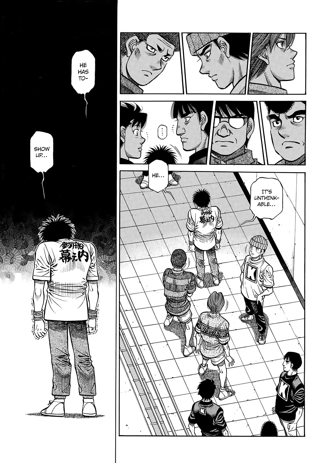 Hajime no Ippo Chapter 1445 page 8 - Chapter 1445: The Champion is Missing!