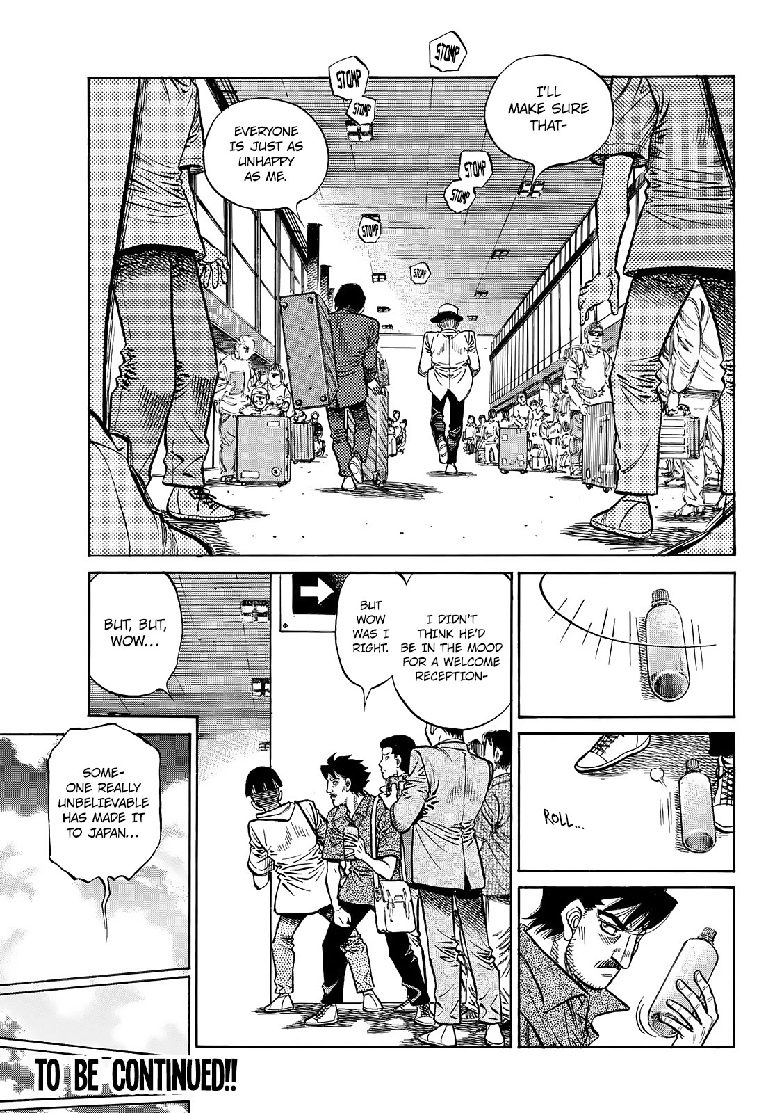 Hajime no Ippo Chapter 1446 page 10 - Chapter 1446: Round 1446: Rosario Arrives in Japan