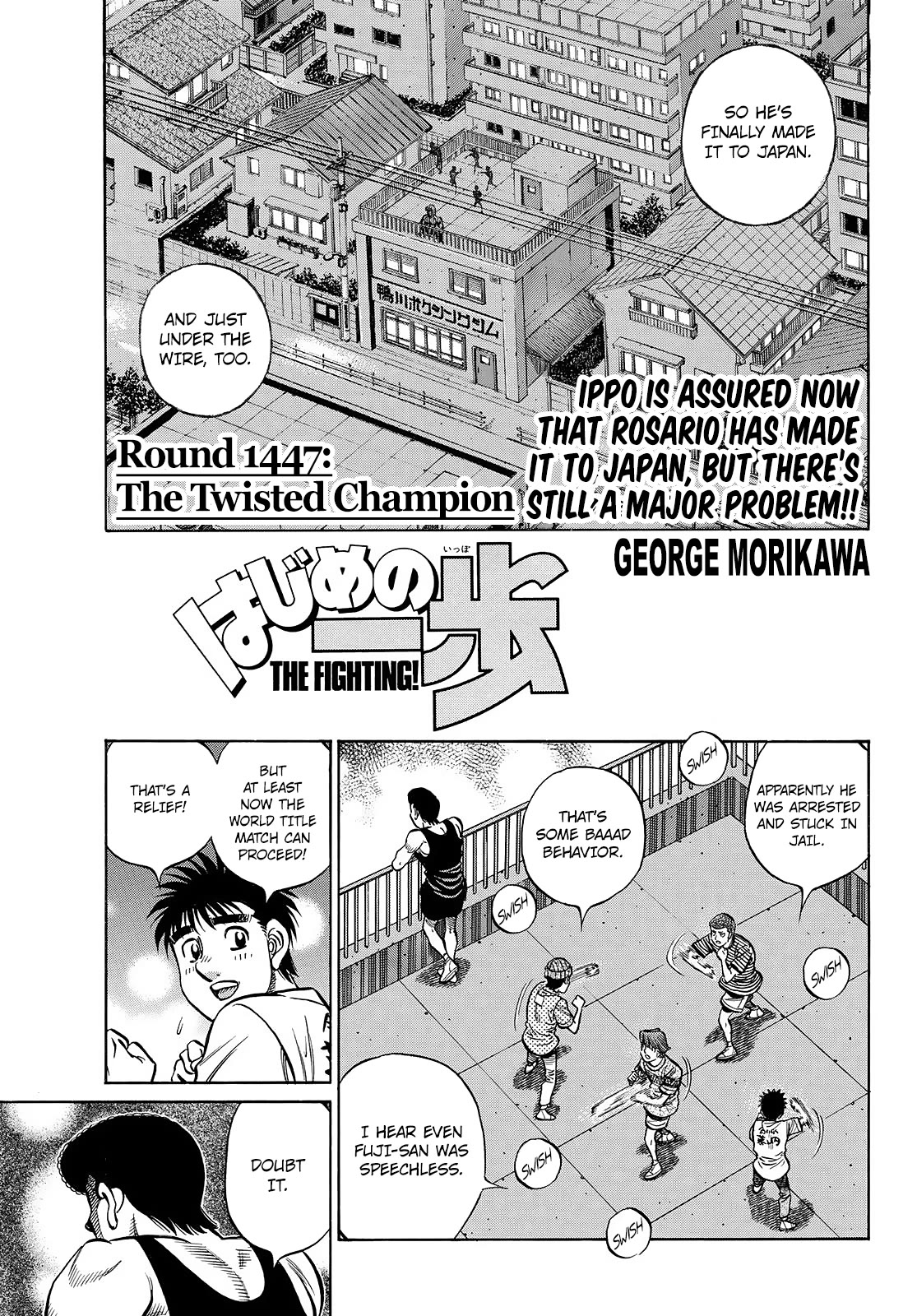 Hajime no Ippo Chapter 1447 page 1 - Chapter 1447: The Twisted Champion