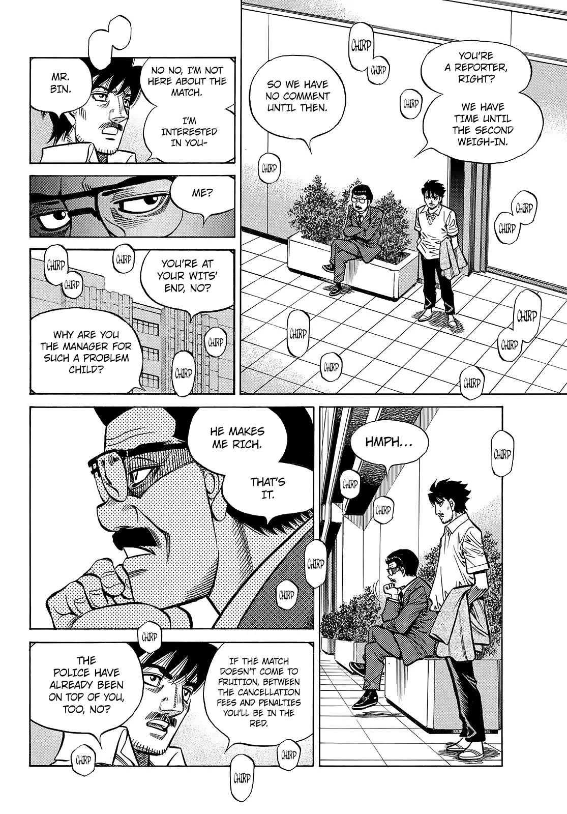 Hajime no Ippo Chapter 1447 page 12 - Chapter 1447: The Twisted Champion