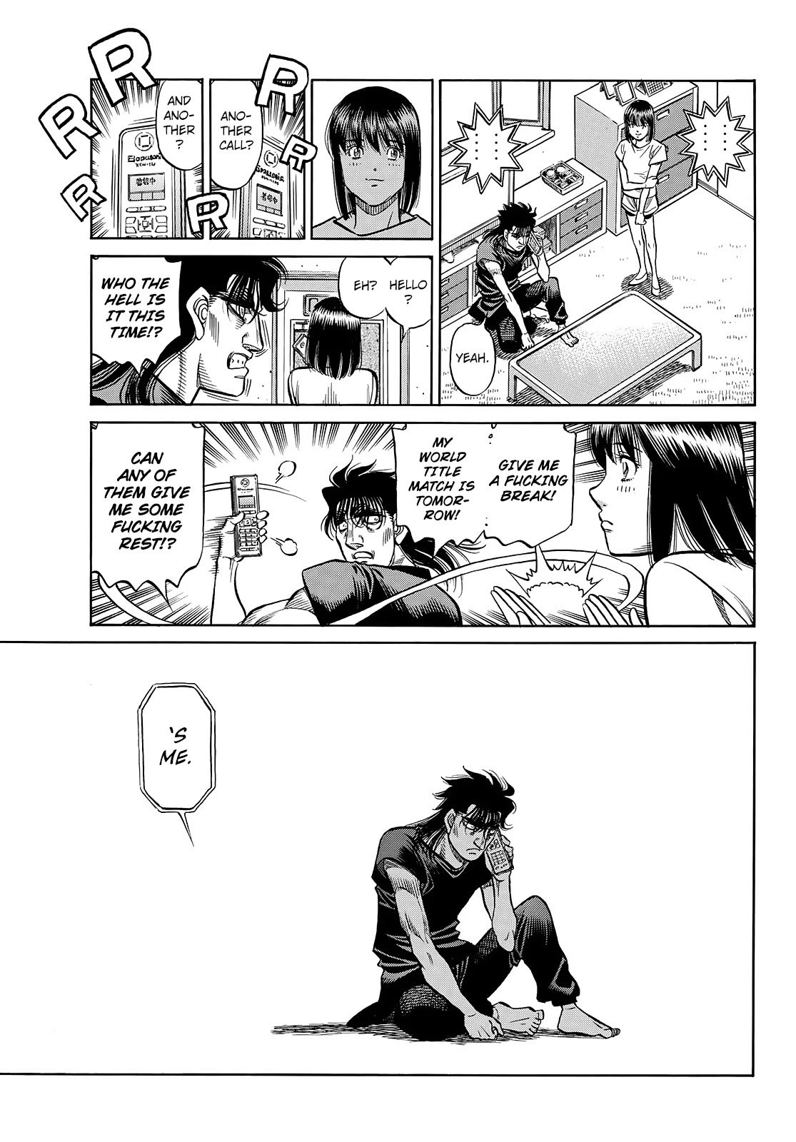 Hajime no Ippo Chapter 1448 page 10 - Chapter 1448: Encouragement on the Eve of