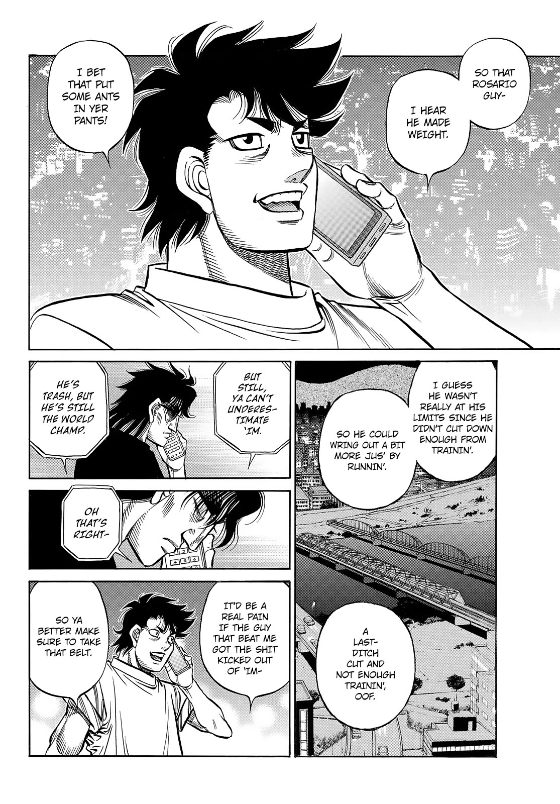 Hajime no Ippo Chapter 1448 page 11 - Chapter 1448: Encouragement on the Eve of