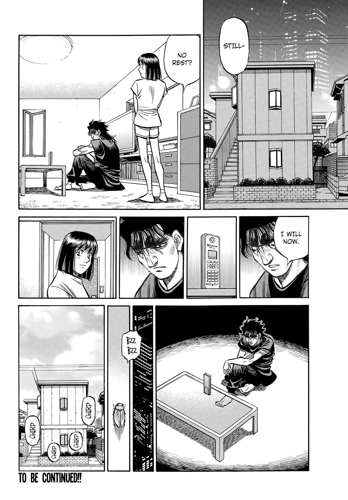 Hajime no Ippo Chapter 1448 page 13 - Chapter 1448: Encouragement on the Eve of
