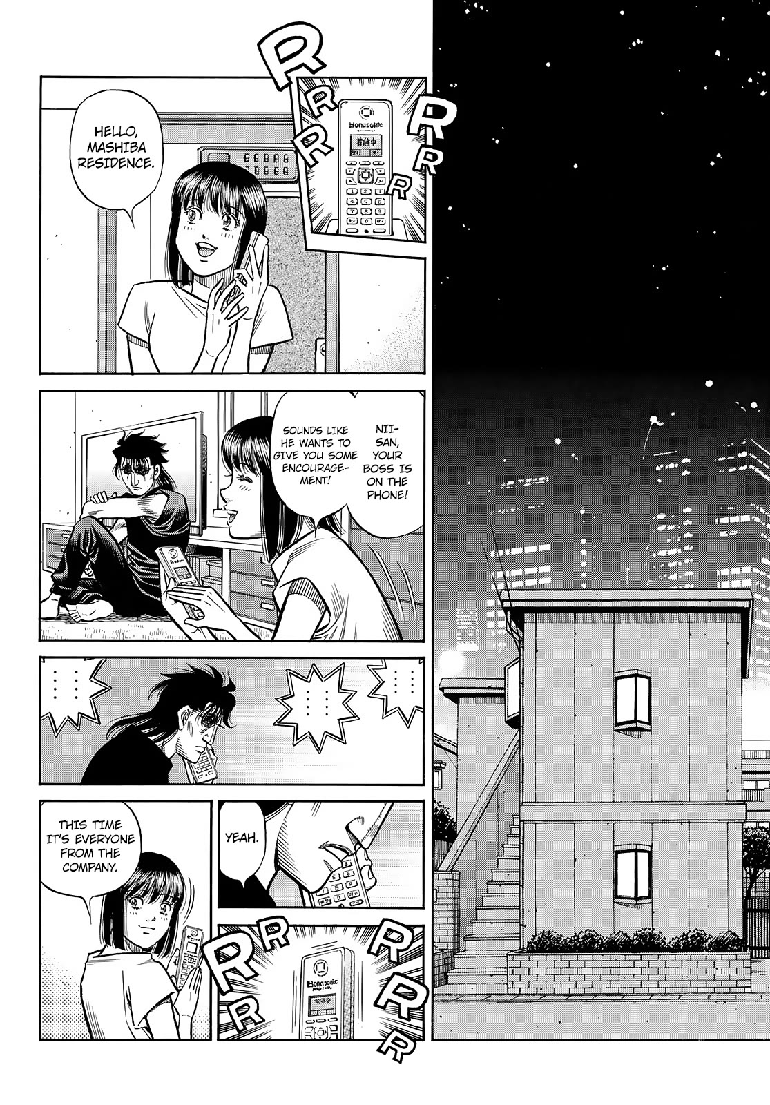 Hajime no Ippo Chapter 1448 page 9 - Chapter 1448: Encouragement on the Eve of