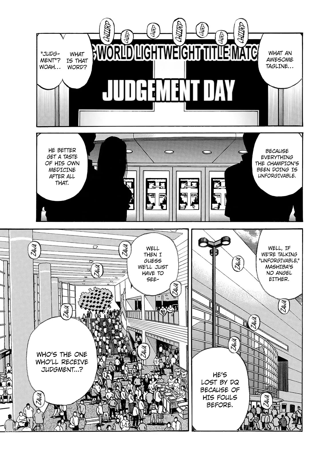 Hajime no Ippo Chapter 1449 page 14 - Chapter 1449: The Greatest Encouragement
