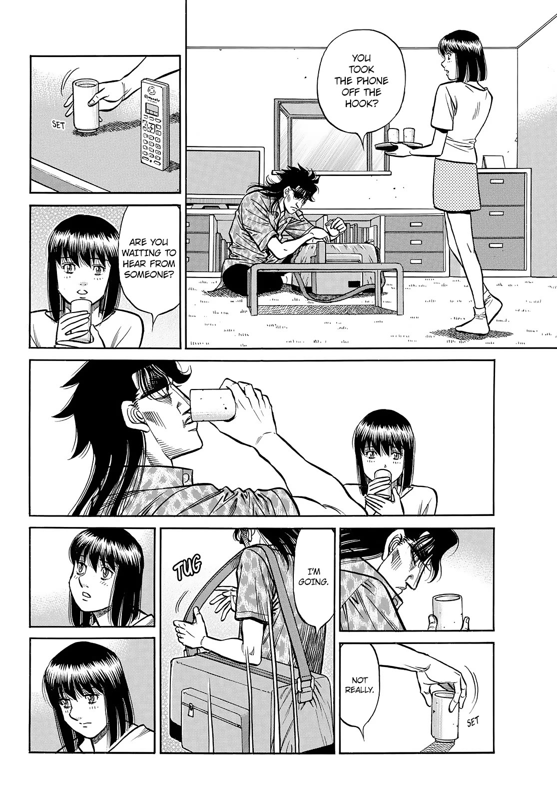 Hajime no Ippo Chapter 1449 page 3 - Chapter 1449: The Greatest Encouragement