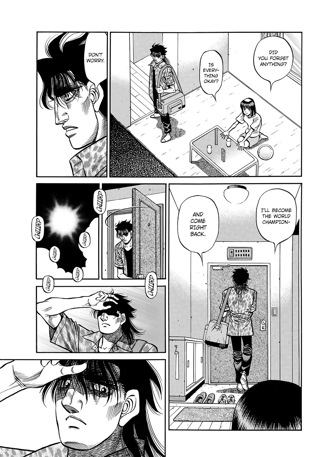 Hajime no Ippo Chapter 1449 page 4 - Chapter 1449: The Greatest Encouragement