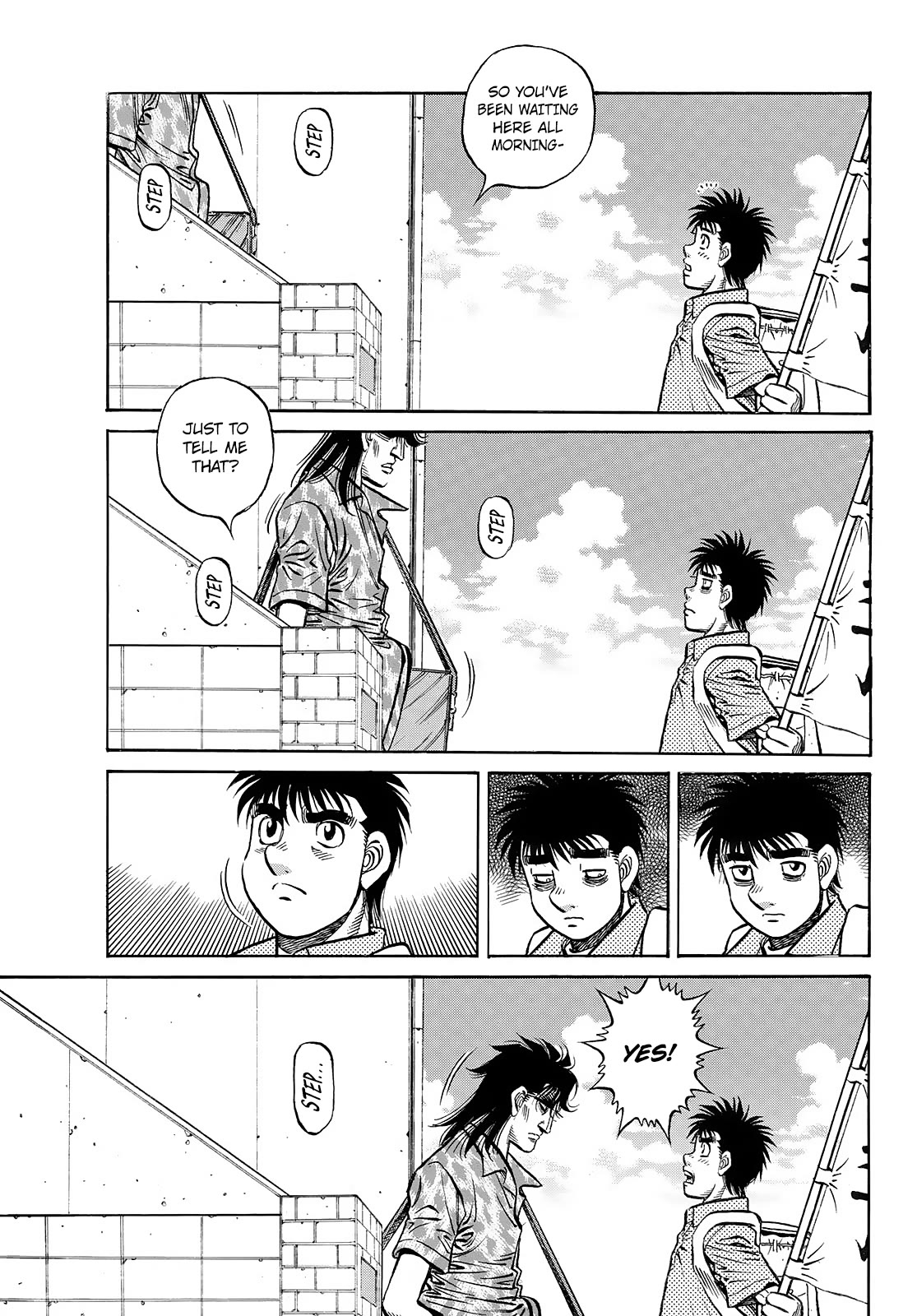 Hajime no Ippo Chapter 1449 page 8 - Chapter 1449: The Greatest Encouragement