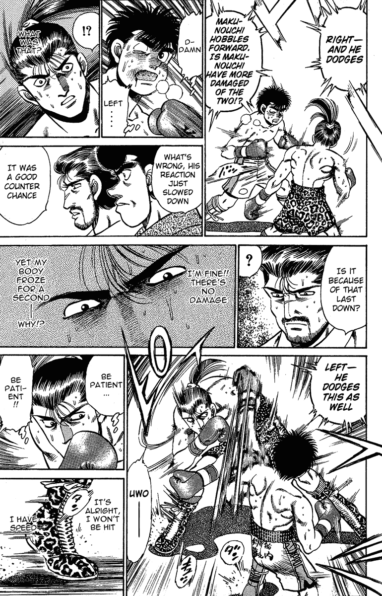 Hajime no Ippo Chapter 145.2 page 13 - Chapter 145 v2 : A Damage Called Fear