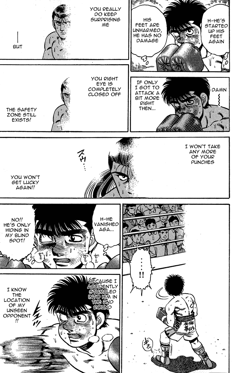 Hajime no Ippo Chapter 145.2 page 5 - Chapter 145 v2 : A Damage Called Fear