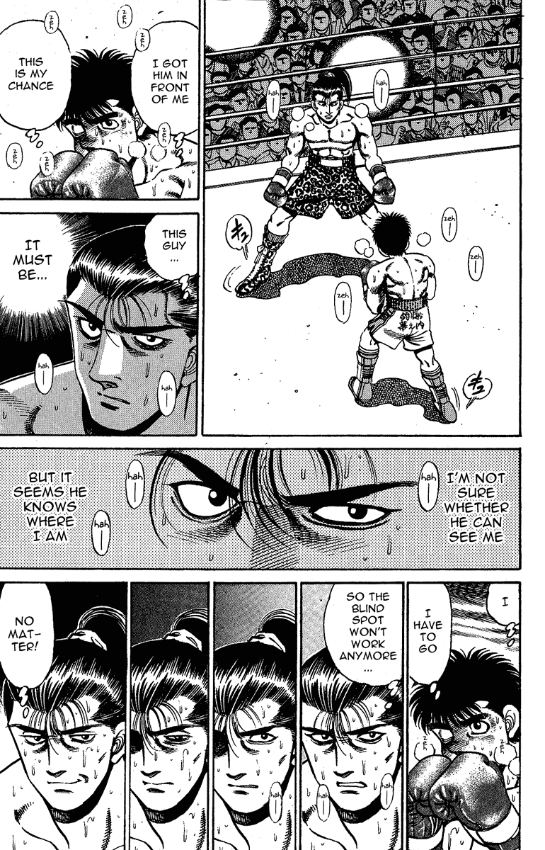 Hajime no Ippo Chapter 145.2 page 7 - Chapter 145 v2 : A Damage Called Fear