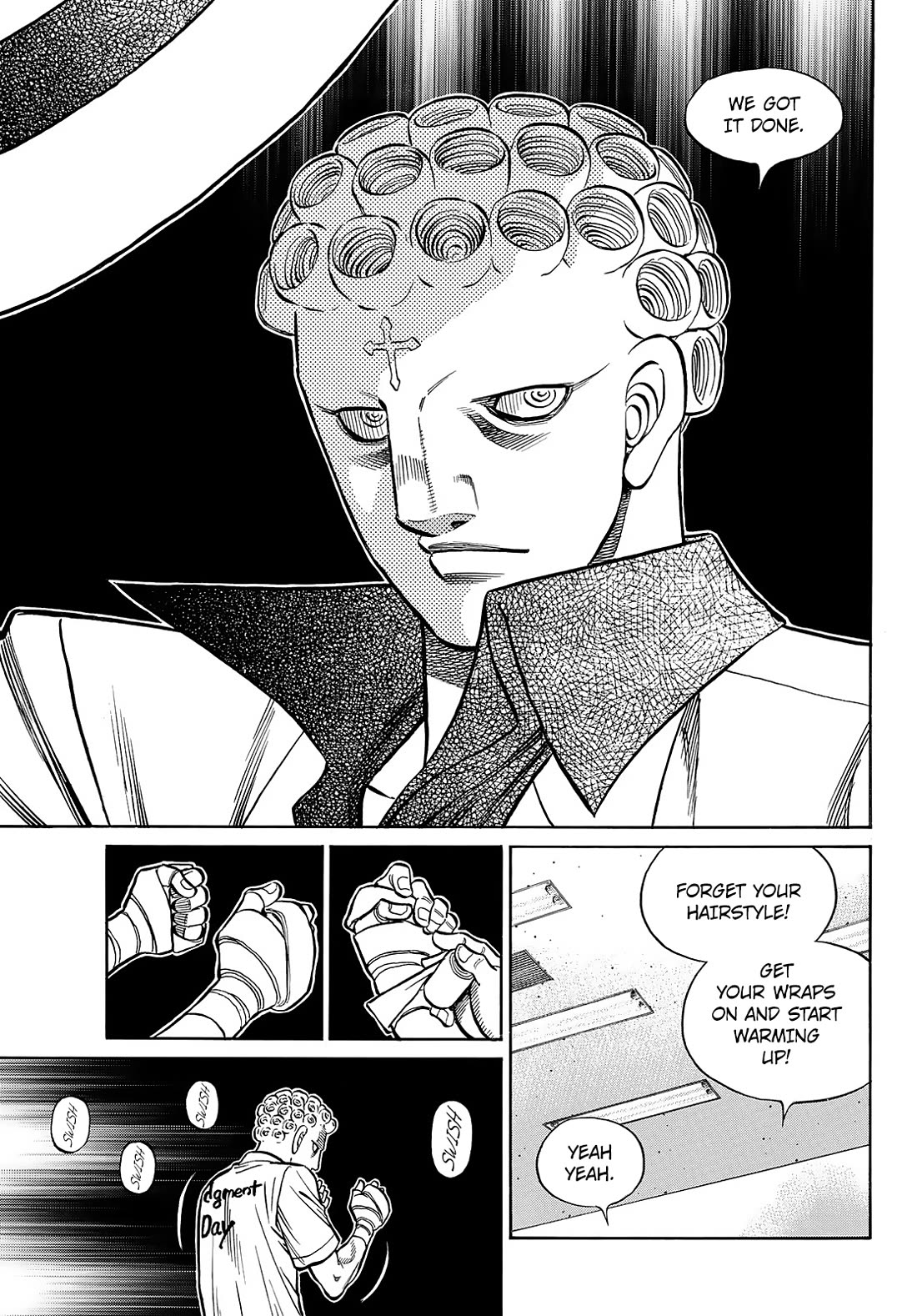 Hajime no Ippo Chapter 1450 page 10 - Chapter 1450: Rosario in Battle Mode