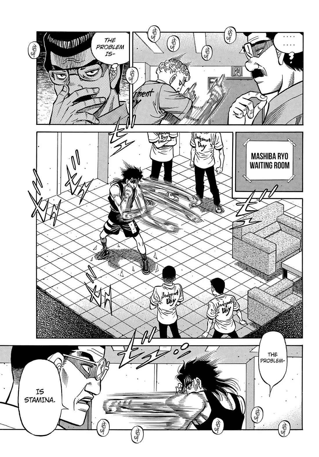 Hajime no Ippo Chapter 1450 page 14 - Chapter 1450: Rosario in Battle Mode