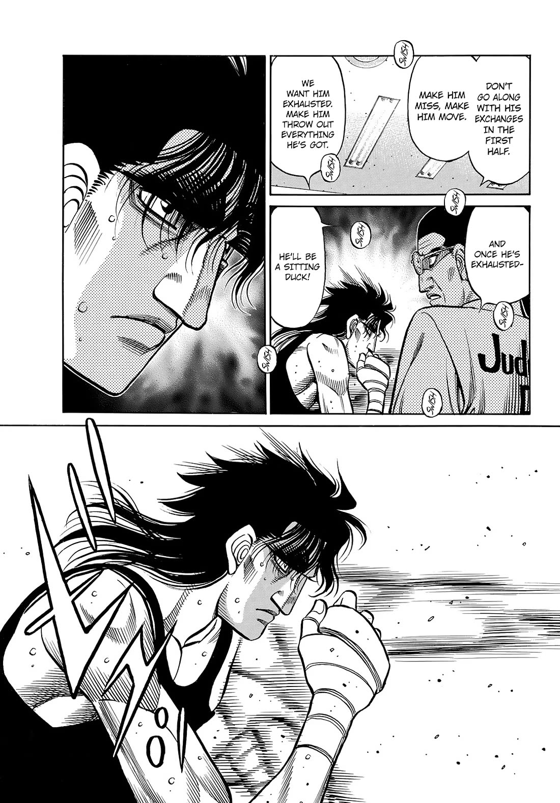Hajime no Ippo Chapter 1450 page 16 - Chapter 1450: Rosario in Battle Mode