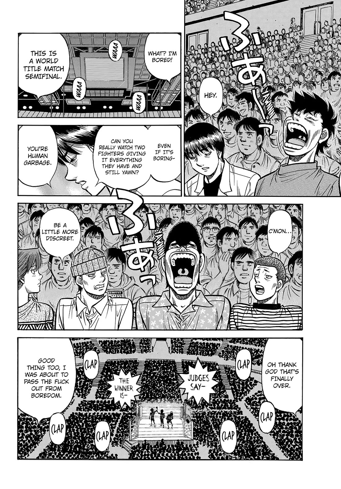 Hajime no Ippo Chapter 1450 page 17 - Chapter 1450: Rosario in Battle Mode