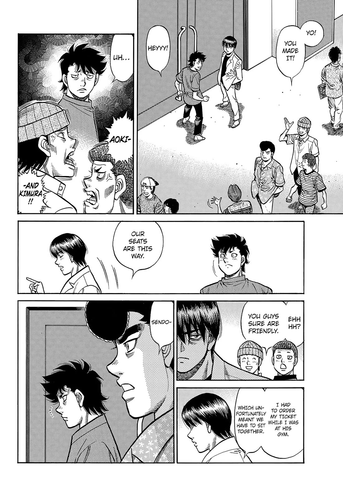 Hajime no Ippo Chapter 1450 page 3 - Chapter 1450: Rosario in Battle Mode