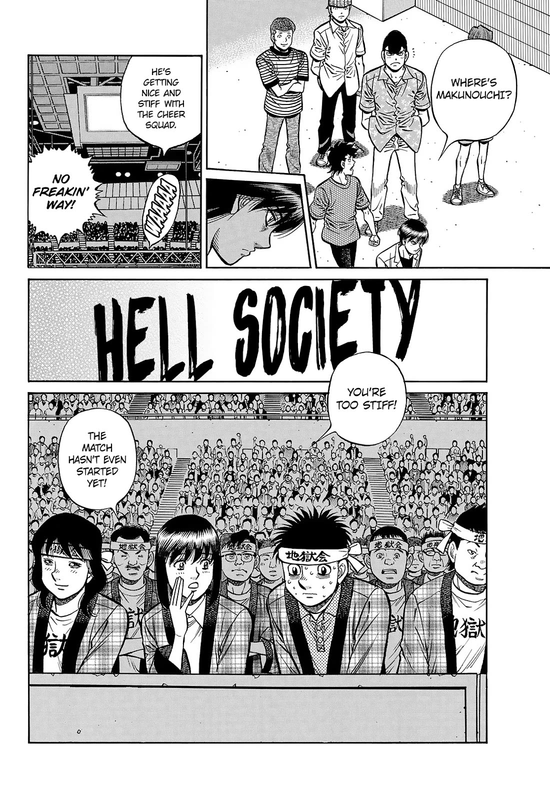 Hajime no Ippo Chapter 1450 page 5 - Chapter 1450: Rosario in Battle Mode
