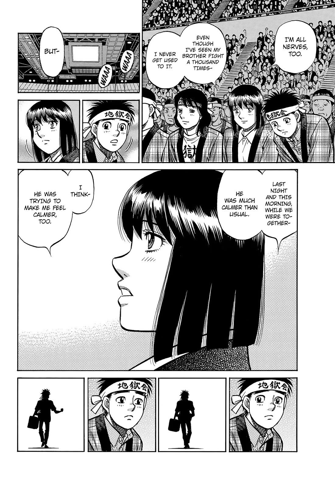 Hajime no Ippo Chapter 1450 page 7 - Chapter 1450: Rosario in Battle Mode