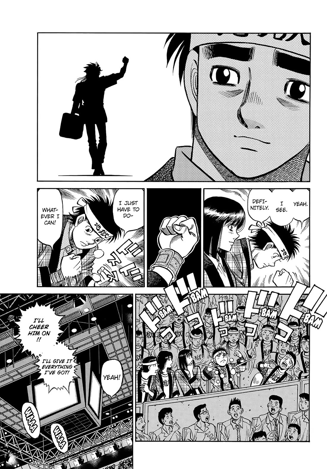Hajime no Ippo Chapter 1450 page 8 - Chapter 1450: Rosario in Battle Mode
