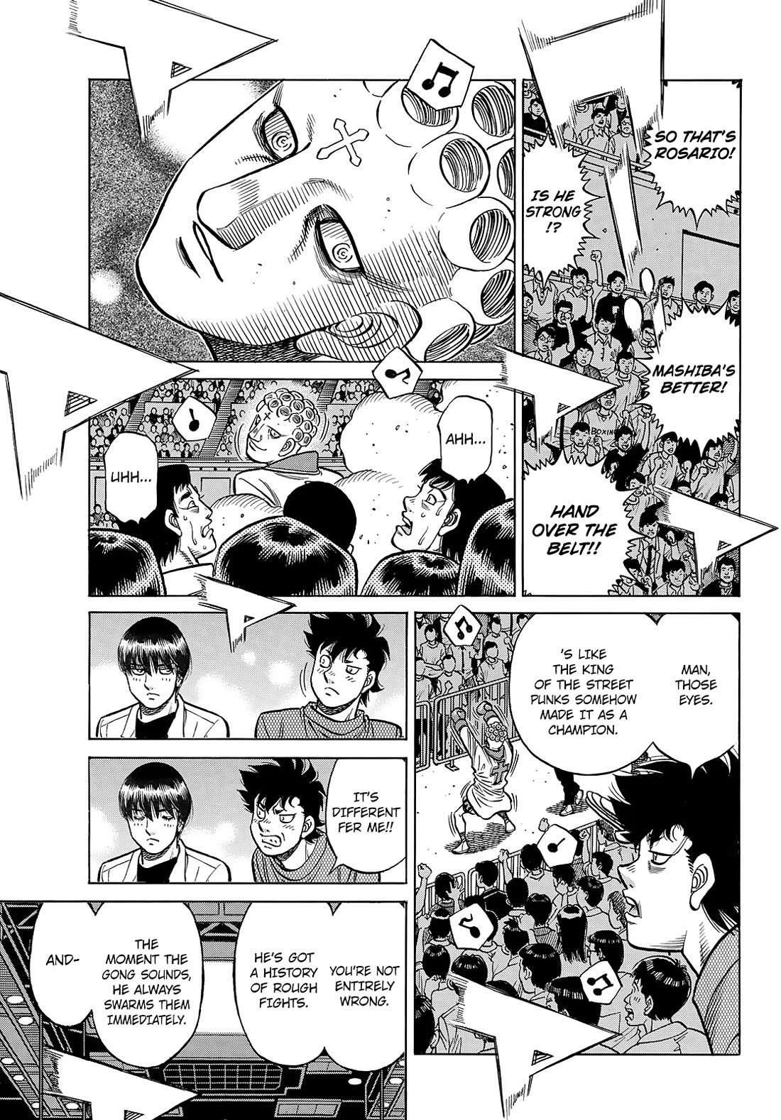 Hajime no Ippo Chapter 1451 page 10 - Chapter 1451: The Grim Reaper Descends In Yokohama