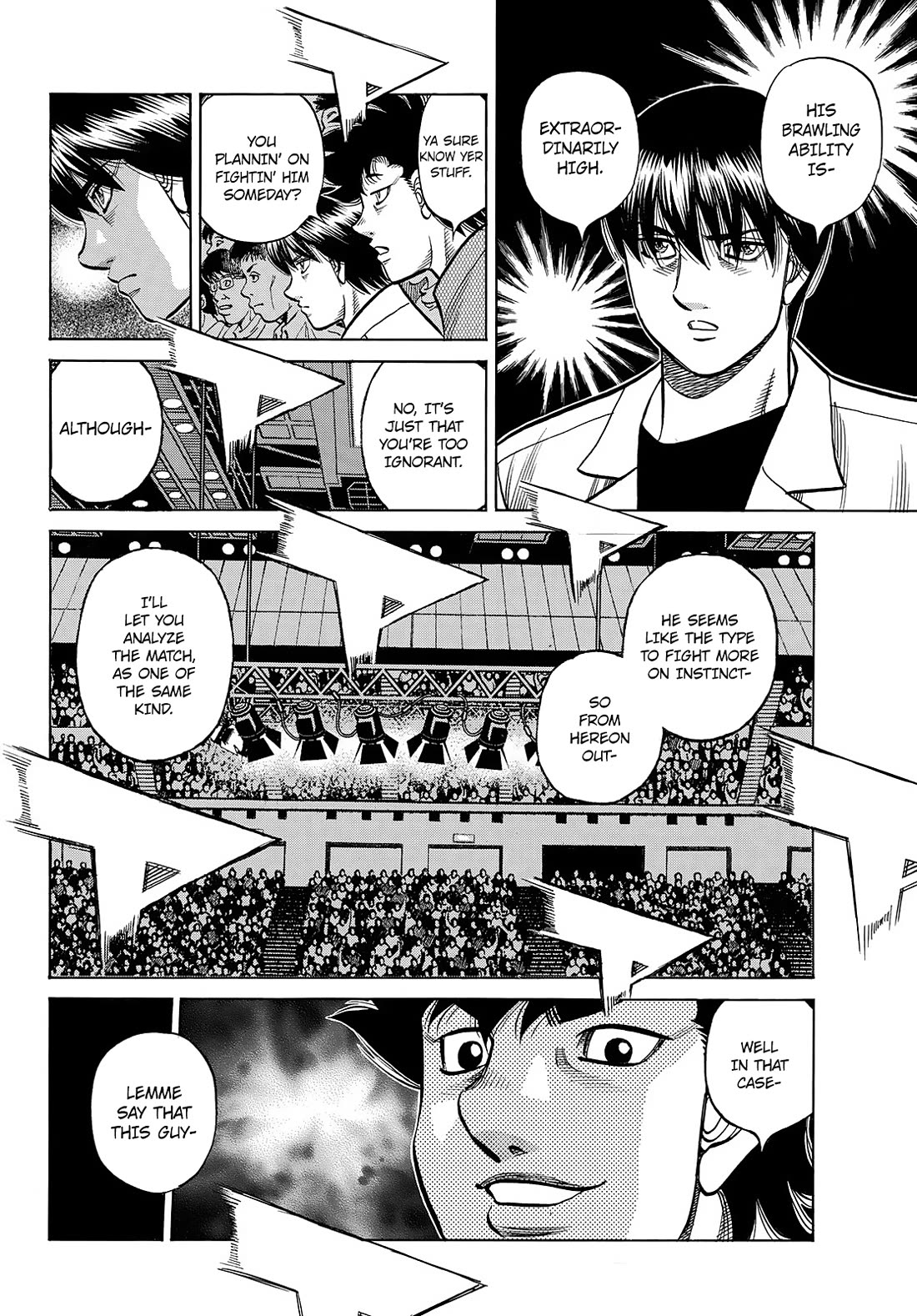 Hajime no Ippo Chapter 1451 page 11 - Chapter 1451: The Grim Reaper Descends In Yokohama