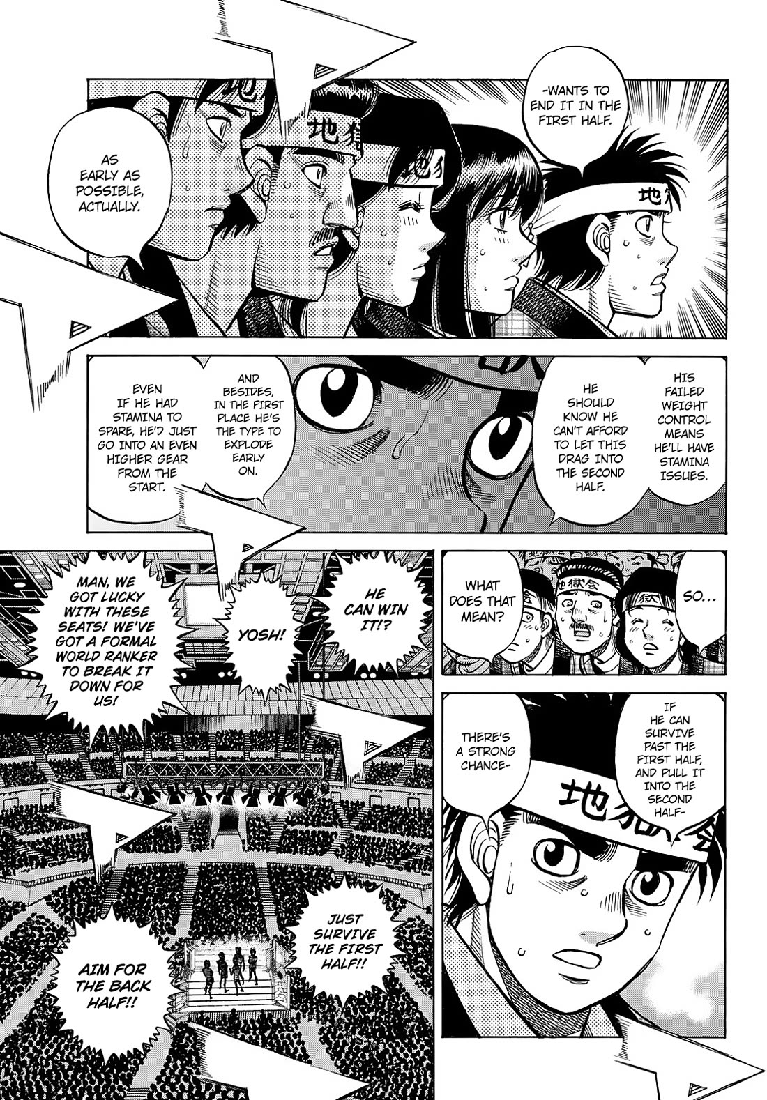 Hajime no Ippo Chapter 1451 page 12 - Chapter 1451: The Grim Reaper Descends In Yokohama