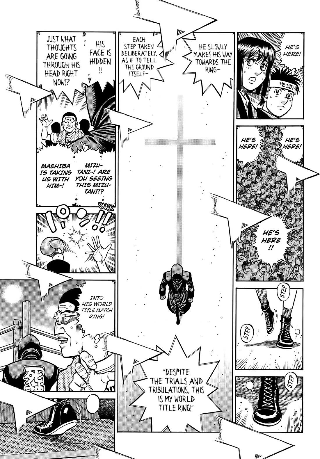 Hajime no Ippo Chapter 1451 page 6 - Chapter 1451: The Grim Reaper Descends In Yokohama