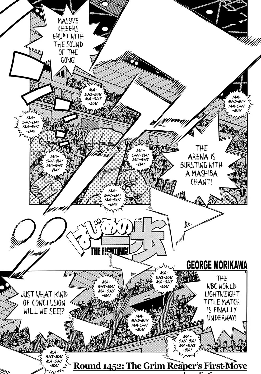 Hajime no Ippo Chapter 1452 page 1 - Chapter 1452: The Grim Reaper's First Move