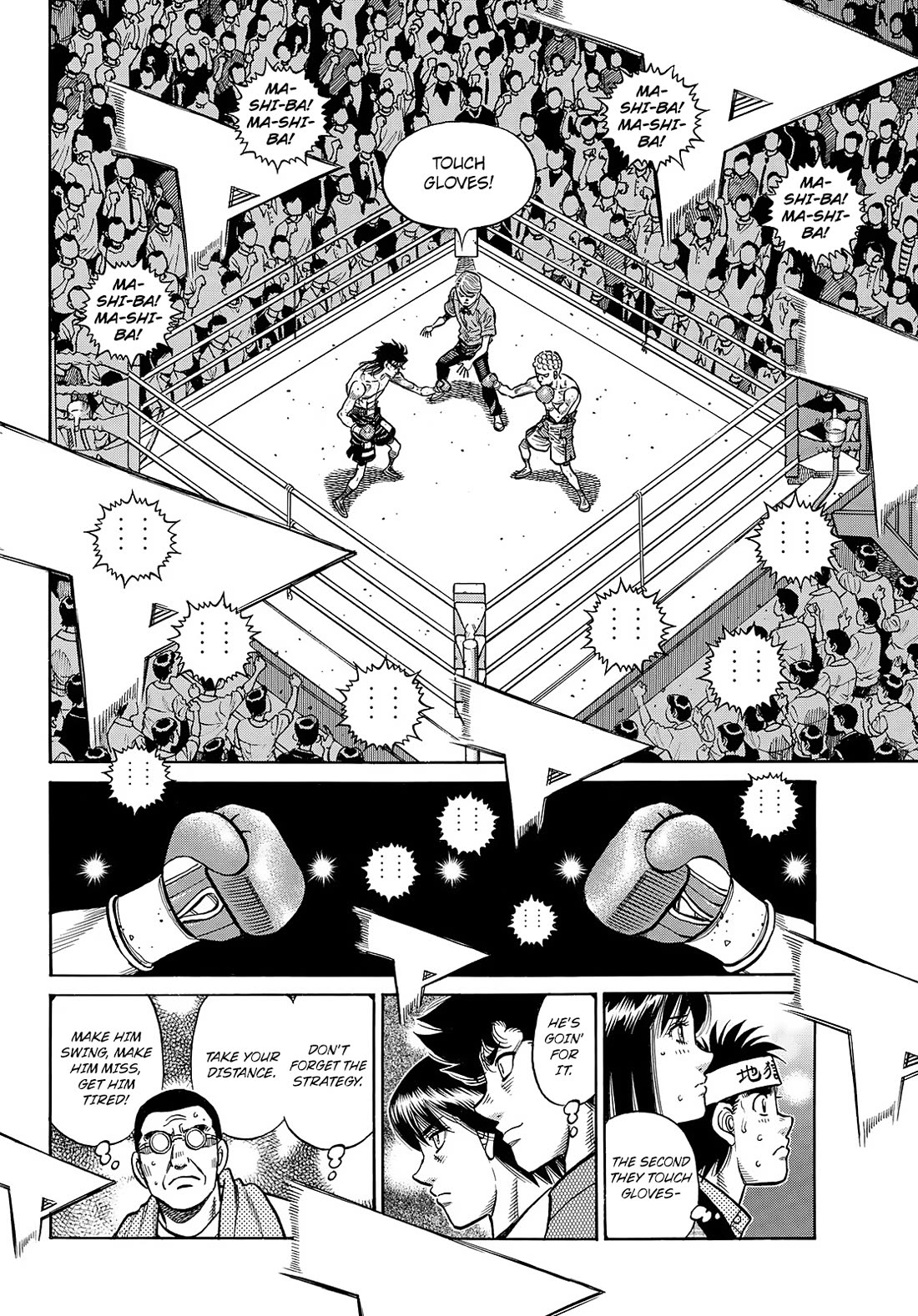 Hajime no Ippo Chapter 1452 page 3 - Chapter 1452: The Grim Reaper's First Move