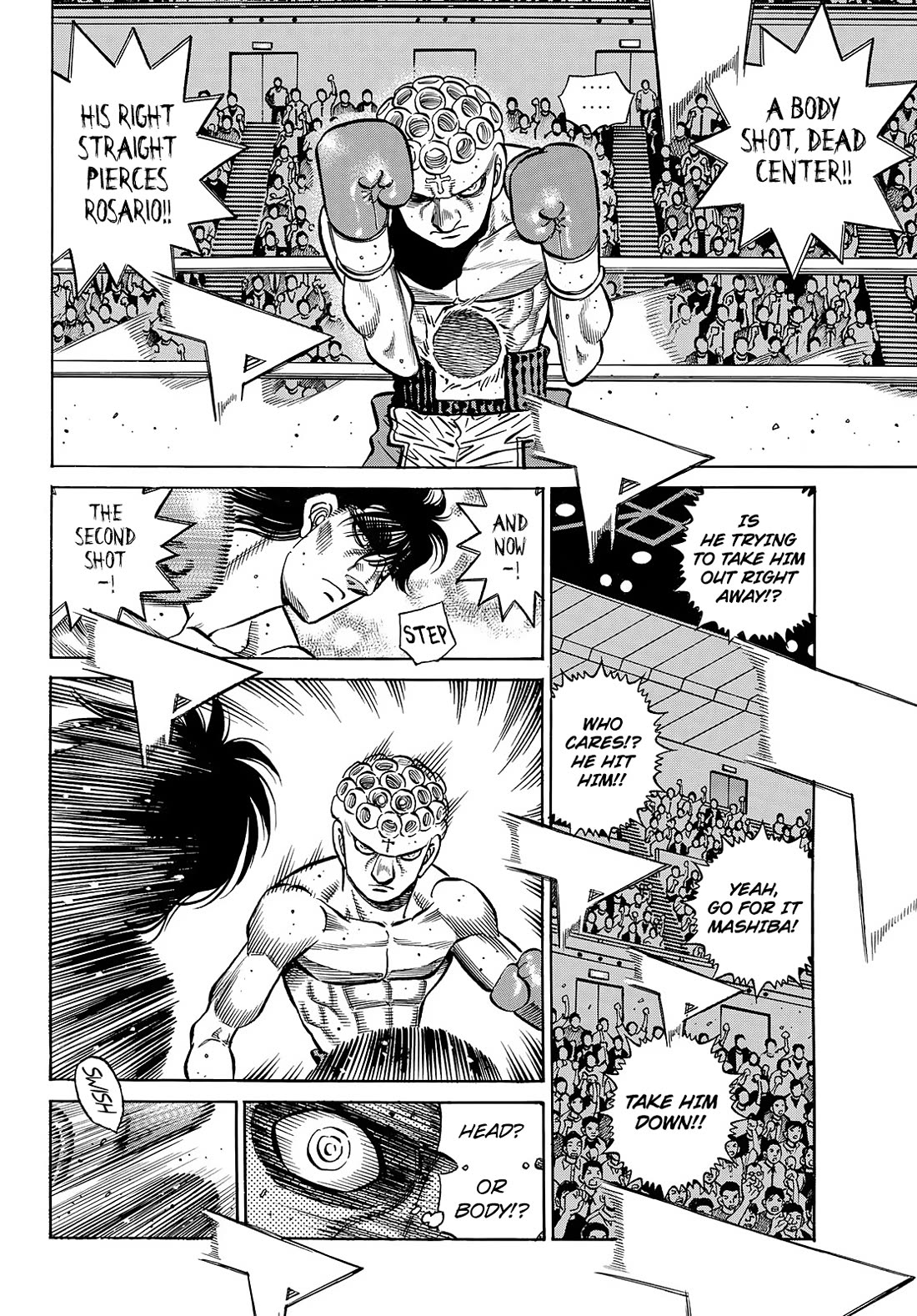 Hajime no Ippo Chapter 1452 page 8 - Chapter 1452: The Grim Reaper's First Move