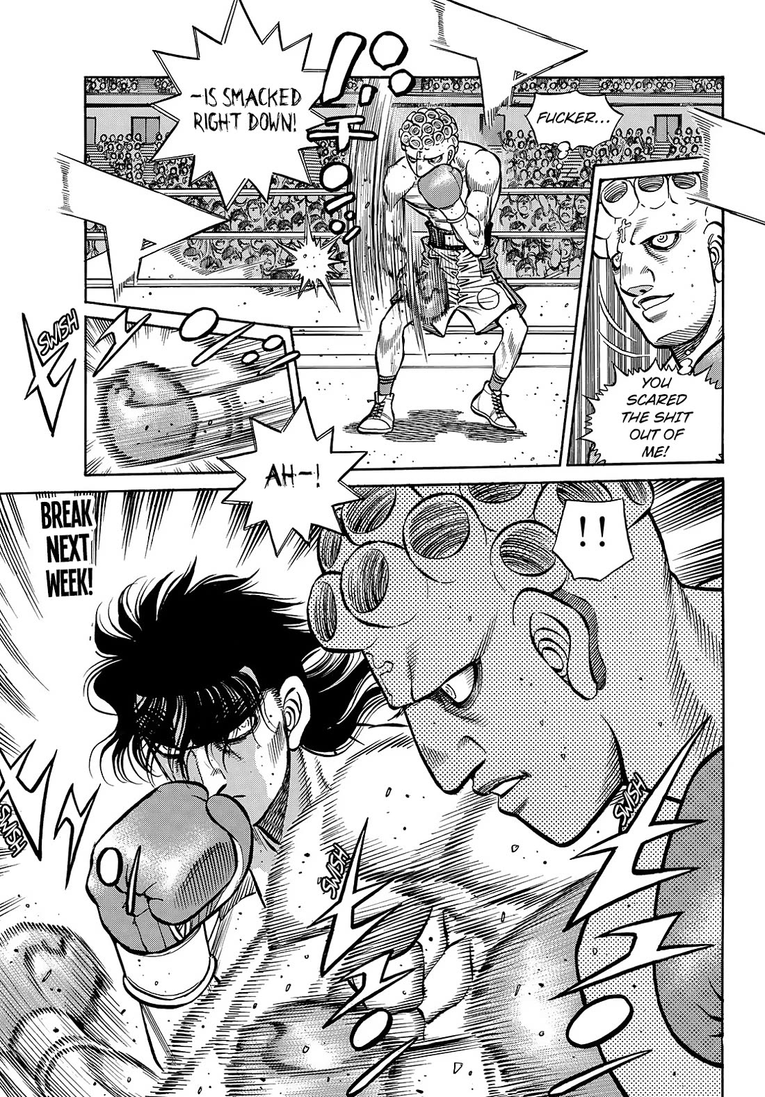Hajime no Ippo Chapter 1452 page 9 - Chapter 1452: The Grim Reaper's First Move