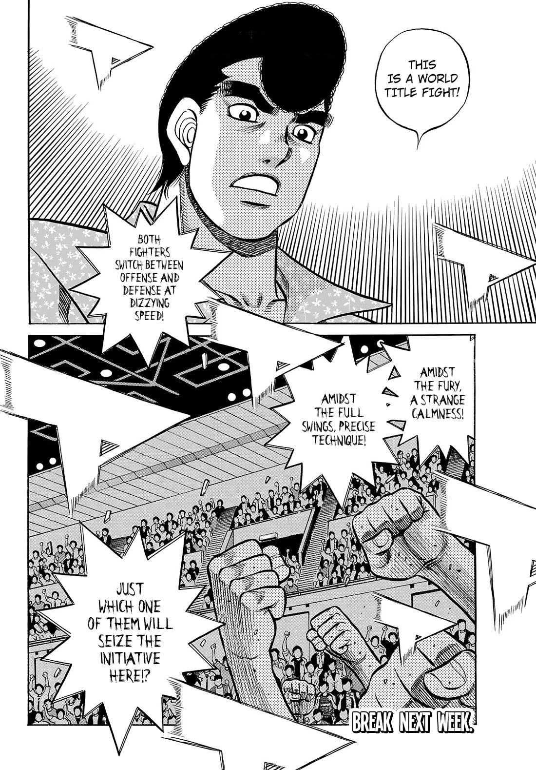Hajime no Ippo Chapter 1453 page 18 - Chapter 1453: Just As You See