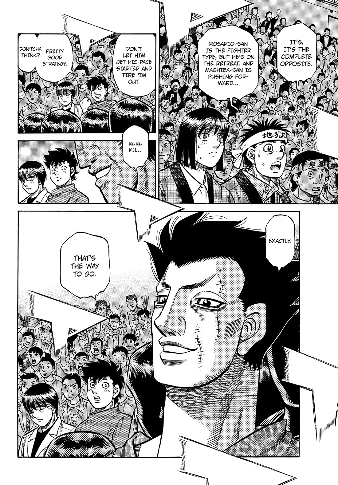 Hajime no Ippo Chapter 1453 page 6 - Chapter 1453: Just As You See