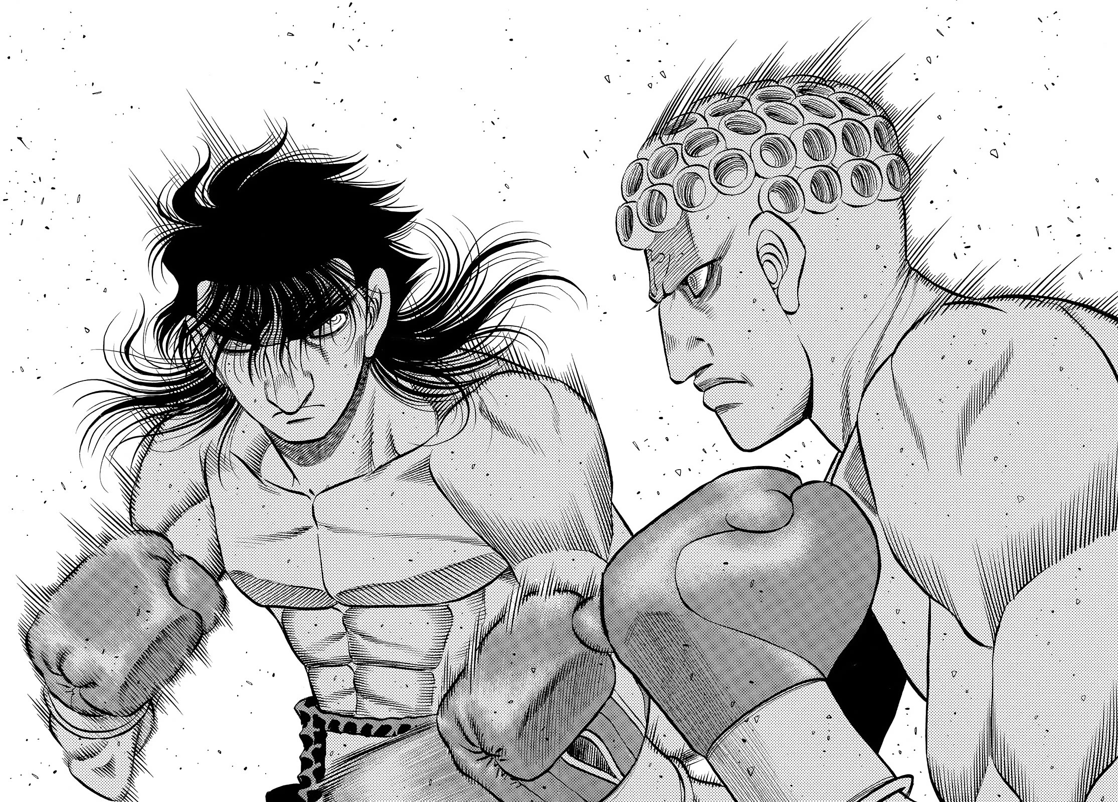 Hajime no Ippo Chapter 1454 page 3 - Chapter 1454: A White Hot Round-1