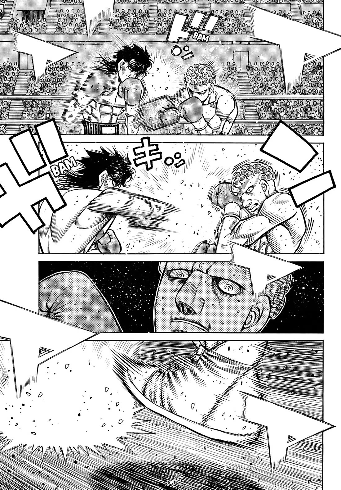 Hajime no Ippo Chapter 1454 page 5 - Chapter 1454: A White Hot Round-1