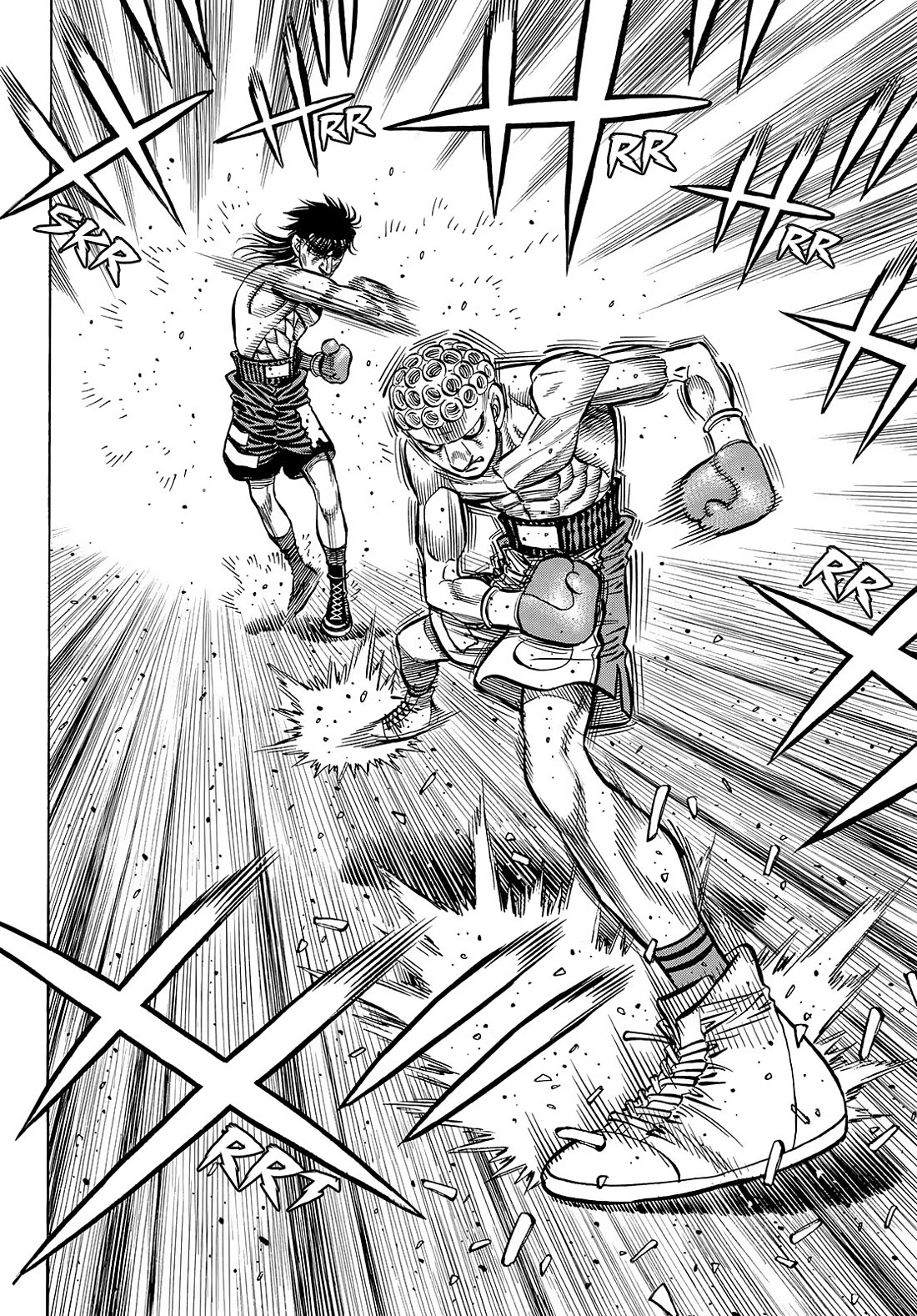 Hajime no Ippo Chapter 1454 page 6 - Chapter 1454: A White Hot Round-1