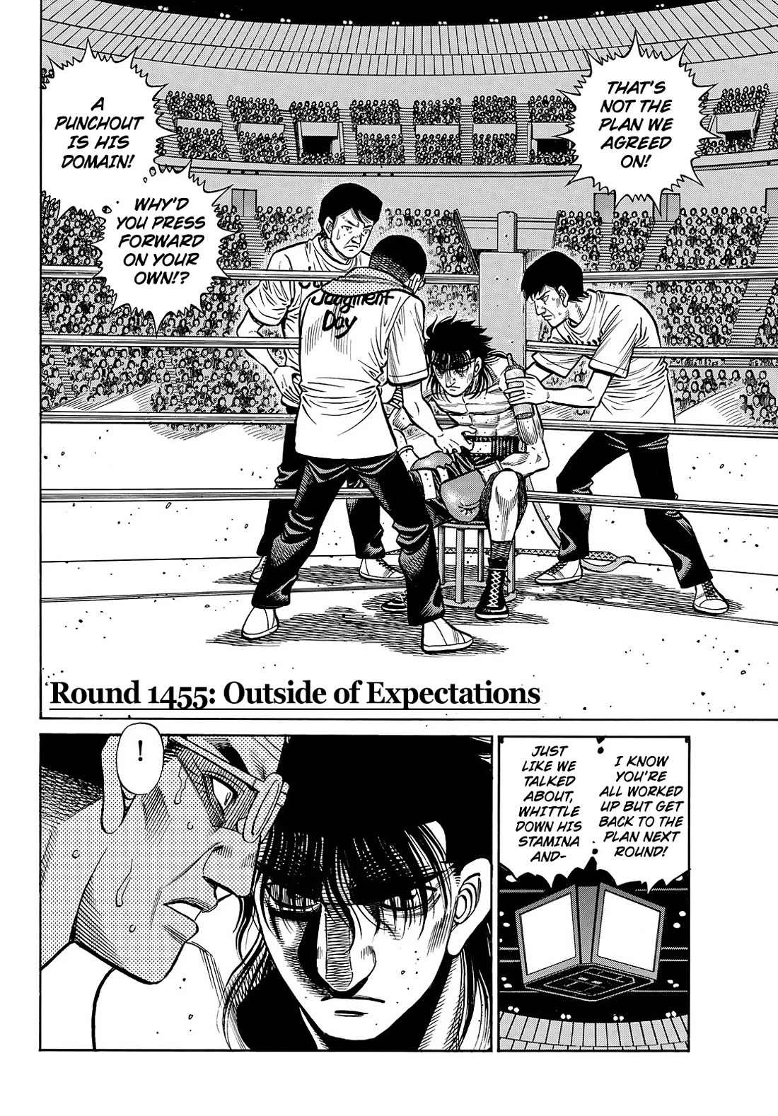 Hajime no Ippo Chapter 1455 page 3 - Chapter 1455: Outside of Expectations