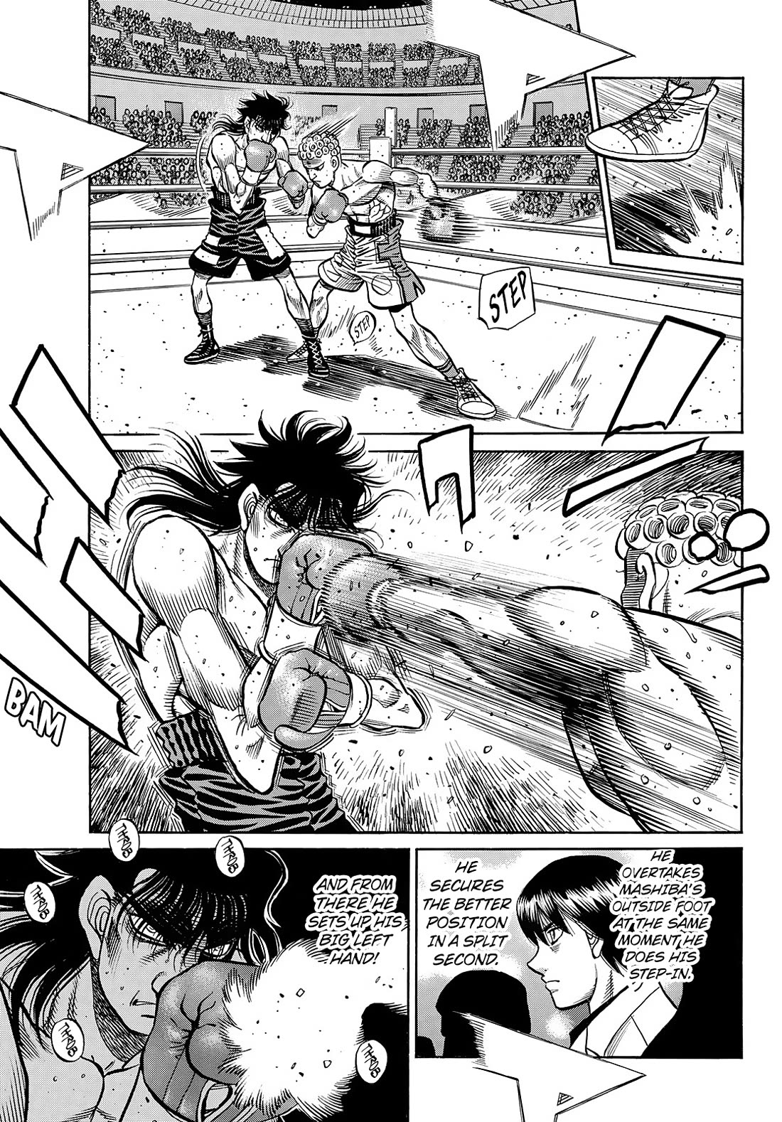 Hajime no Ippo Chapter 1456 page 11 - Chapter 1456: The Champion's Front Foot