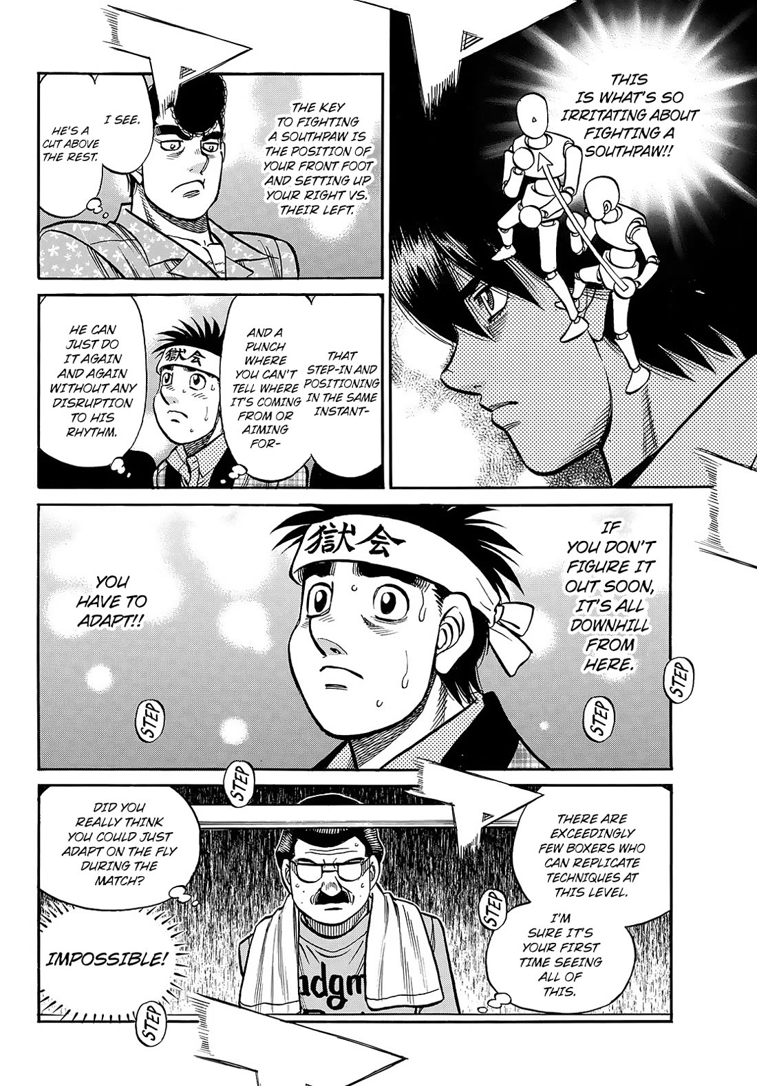 Hajime no Ippo Chapter 1456 page 12 - Chapter 1456: The Champion's Front Foot