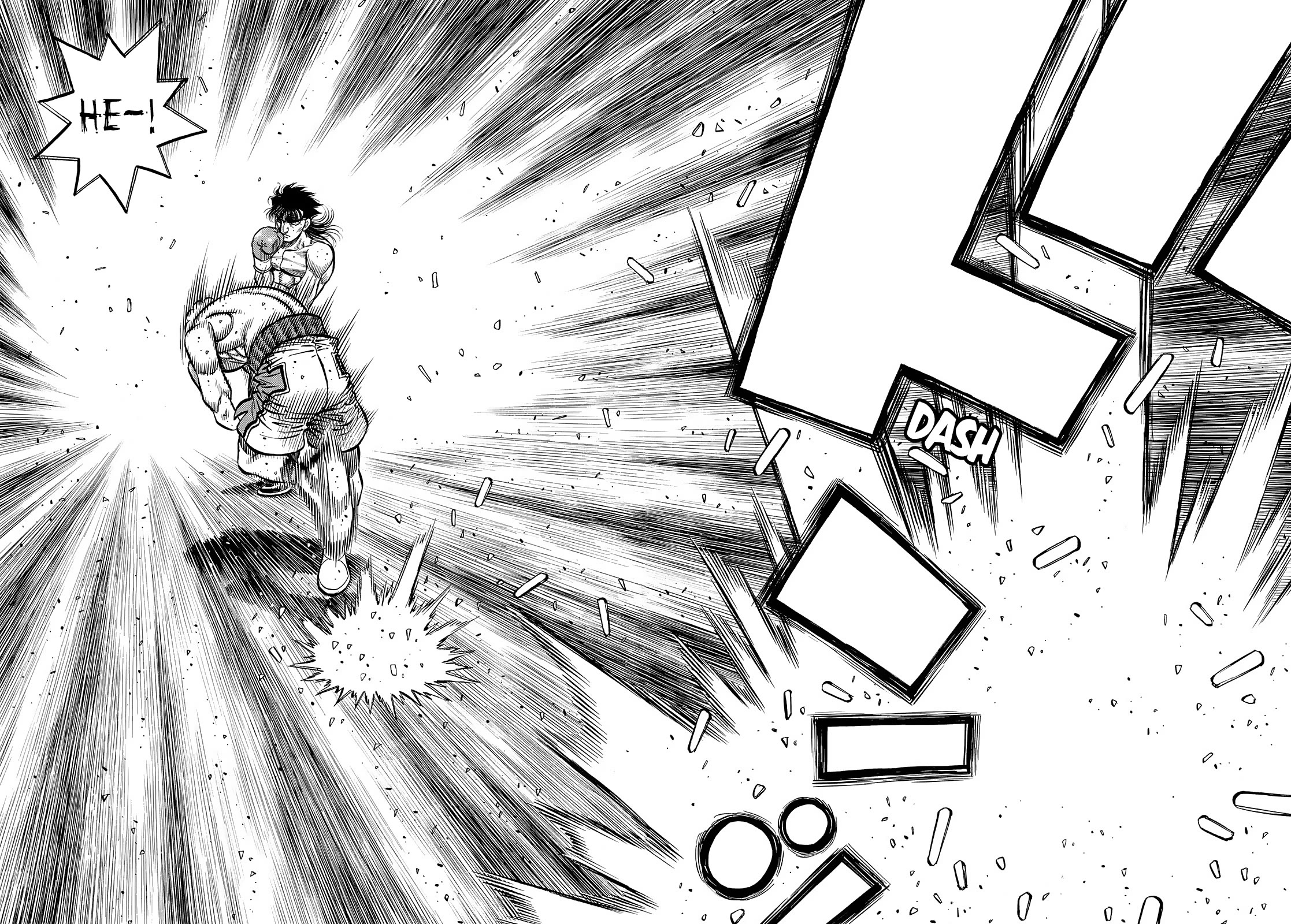 Hajime no Ippo Chapter 1456 page 3 - Chapter 1456: The Champion's Front Foot