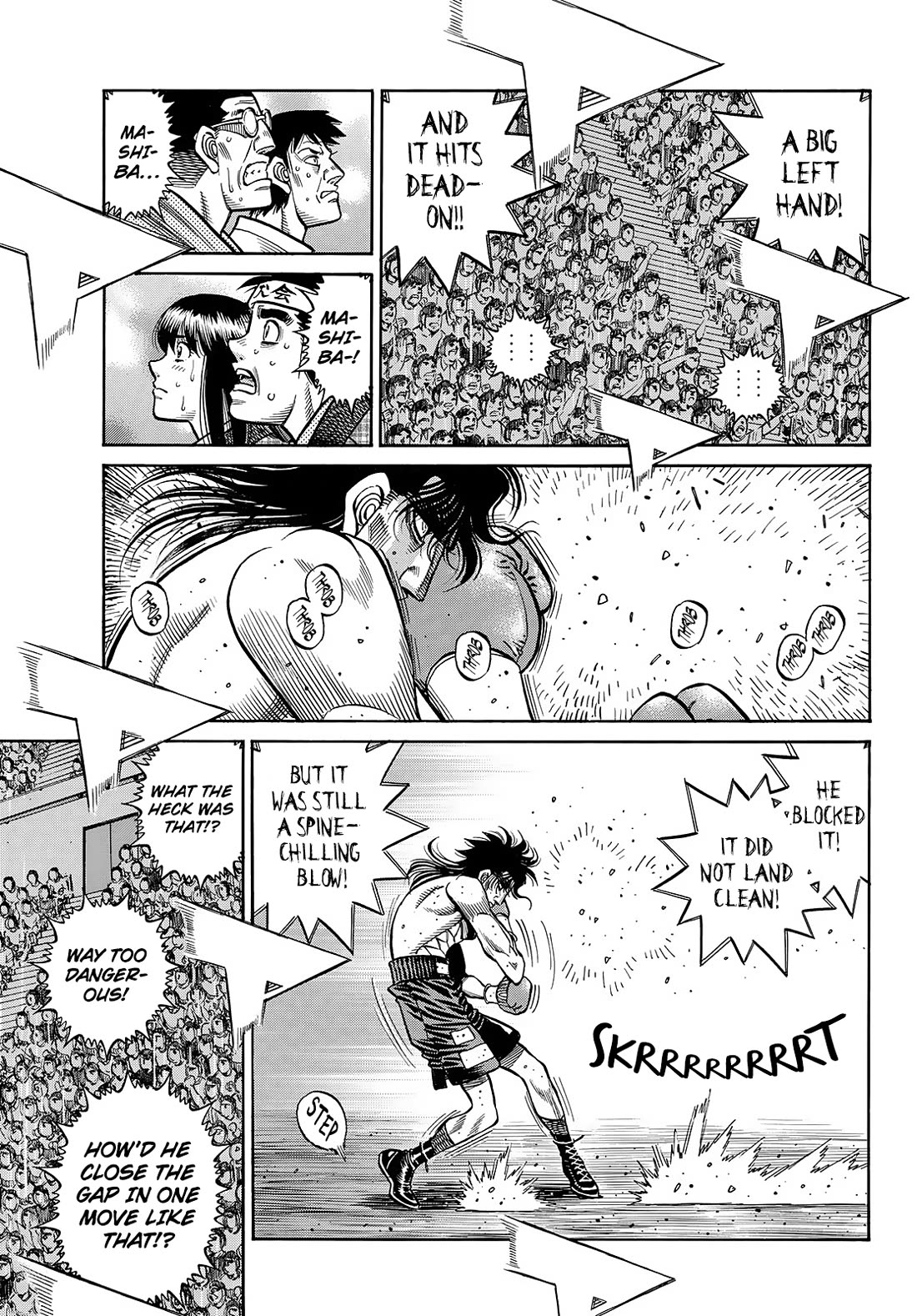 Hajime no Ippo Chapter 1456 page 7 - Chapter 1456: The Champion's Front Foot