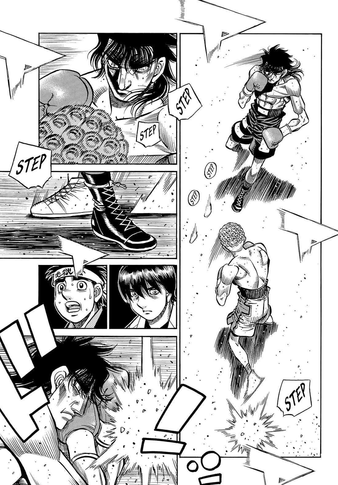 Hajime no Ippo Chapter 1456 page 9 - Chapter 1456: The Champion's Front Foot