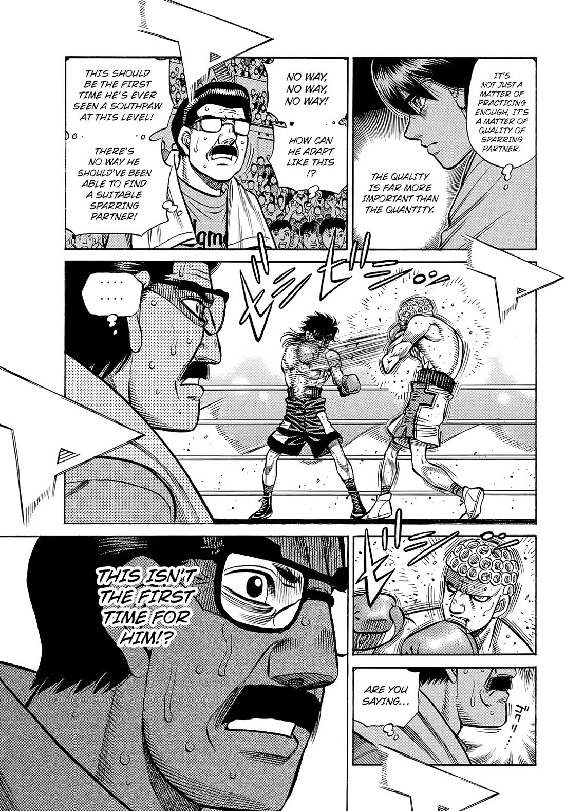 Hajime no Ippo Chapter 1457 page 11 - Chapter 1457: Not The First Time!!