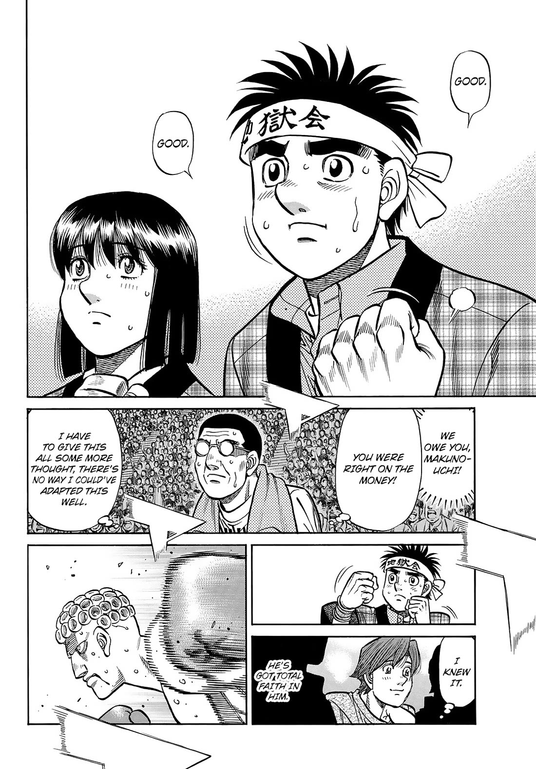 Hajime no Ippo Chapter 1457 page 12 - Chapter 1457: Not The First Time!!